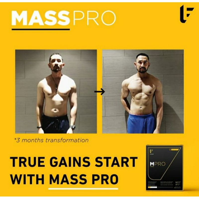 Fitlife Mpro Gainer 5,3 Lbs 2,4 Kg Mass Protein Weight Gain BPOM Halal MUI