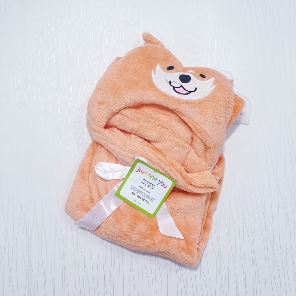 Cyand clothing Selimut Bayi Topi Boneka 3D Fleece