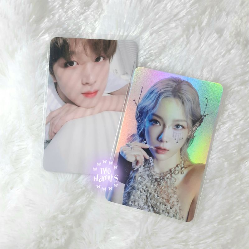 photocard pc haechan regulate/boboan nct + holo only invu taeyeon