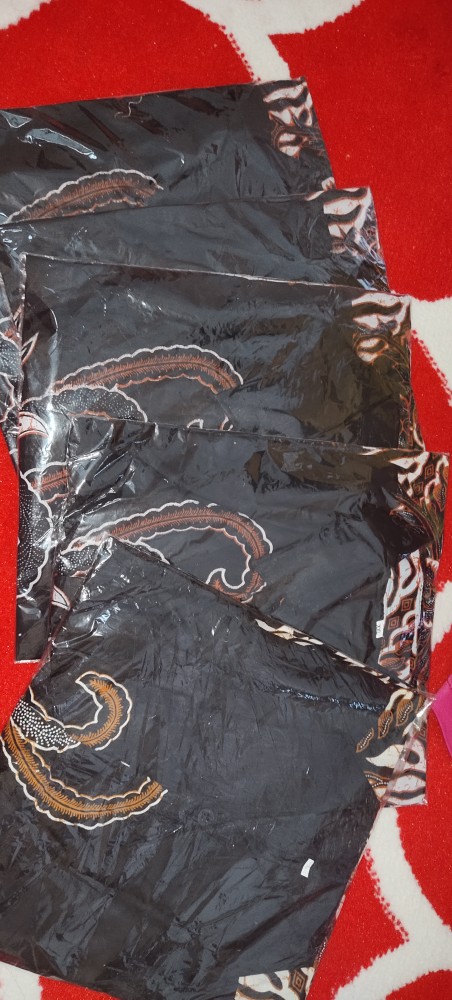 Hem, Lengan Pendek, Baju Batik, Batik Pekalongan, Atasan Pria, Seragam Batik #terbaru #top