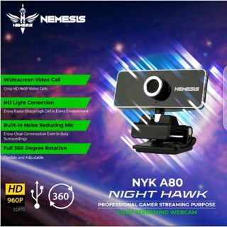 Webcam NYK NEMESIS A80 hawk atau a95 albatros atau A50 CRUSHER/A96 SEVERUS