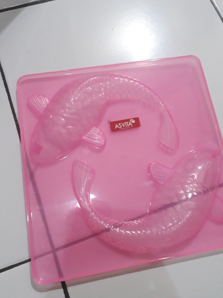 Cetakan Ikan Koi Jelly Isi 2pcs Asvita Mhl