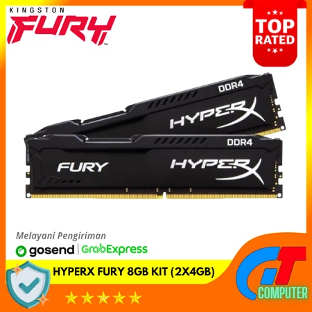 Kingston HyperX FURY 8GB KIT (2x4GB) DDR4 PC-2666MHZ