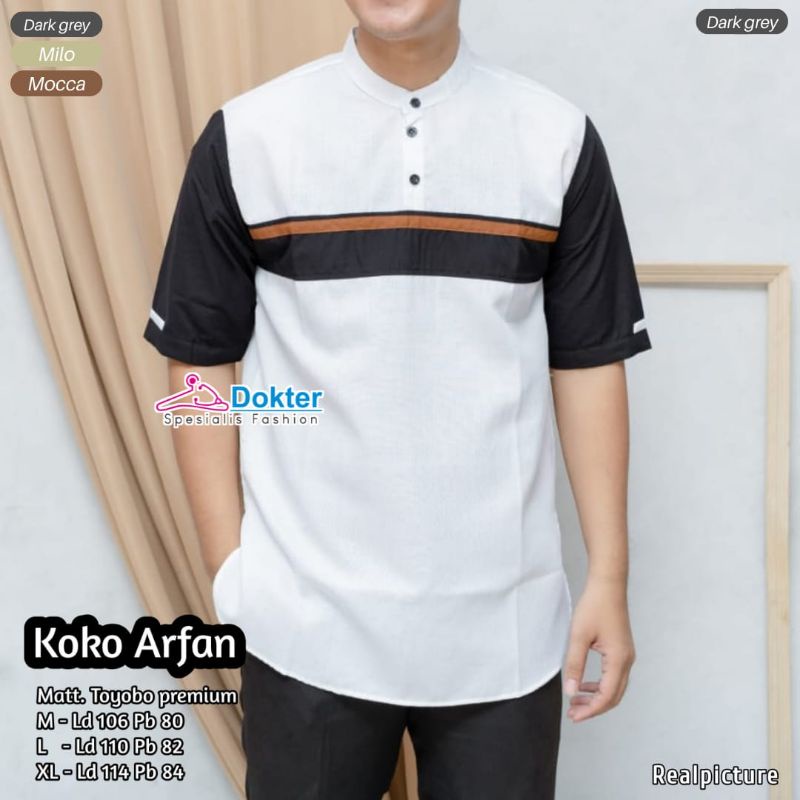 Koko Arfan Katun Toyobo Premium