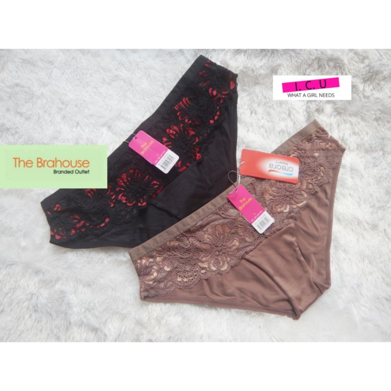Celana Dalam Renda Wanita Panty Lace Mini Original The Brahouse B02-801 Size L