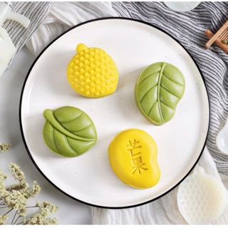  Cetakan Nastar  Daun Kue Bulan Mooncake CM504 50gr Shopee 