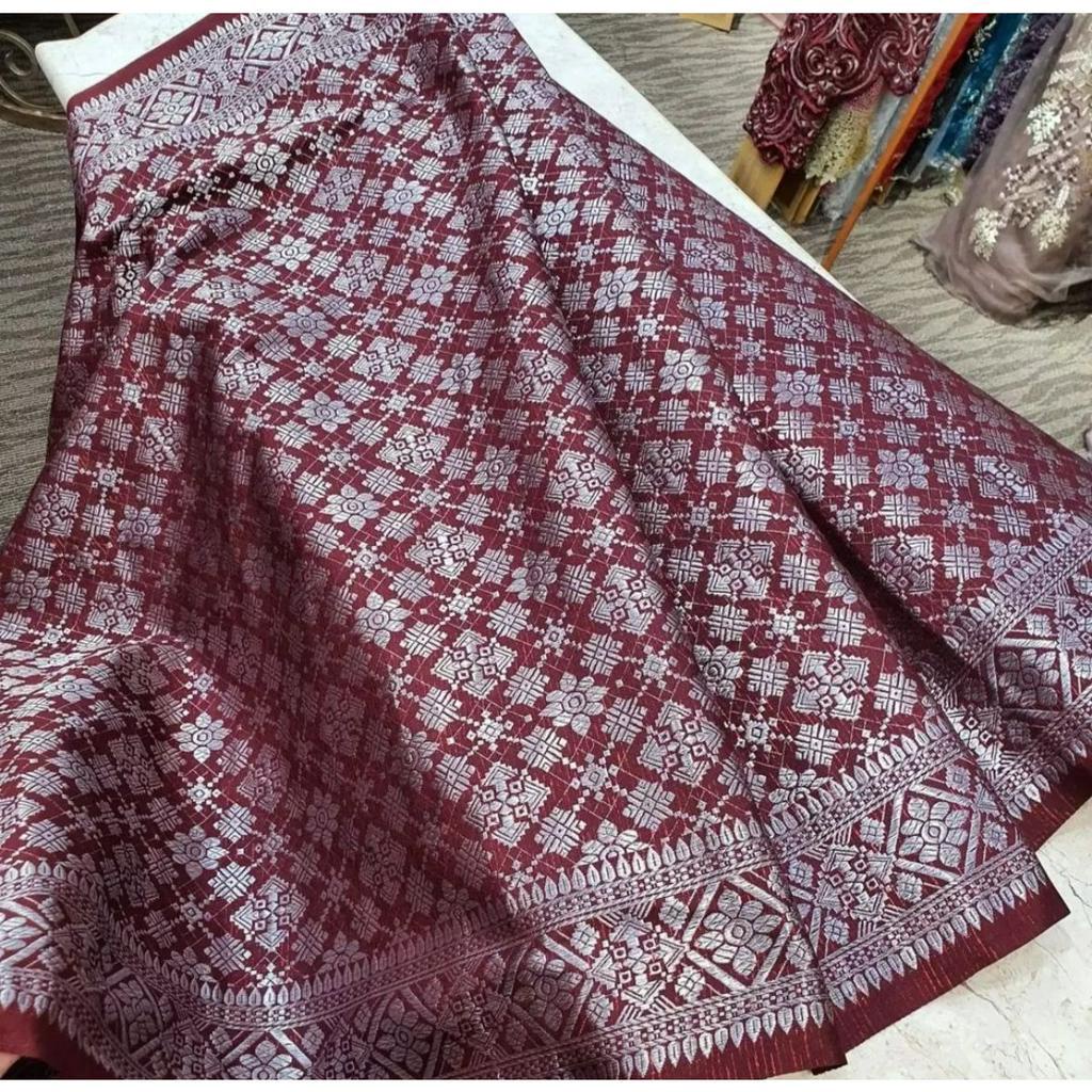 Kain Songket Palembang || Songlet Mtrn || Songket Tenun Batik || Kain Songket Tradisional Modern