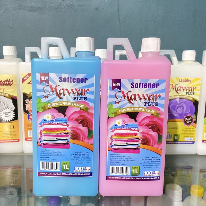 Softener Mawar Plus Pewangi Pakaian Pewangi Laundry