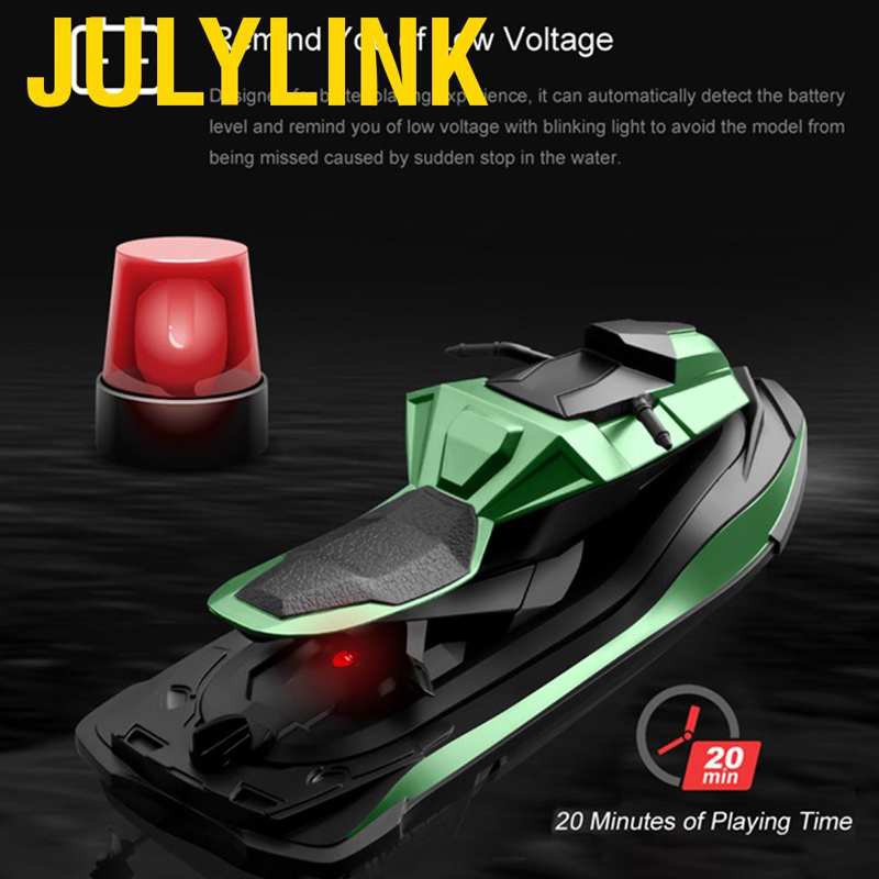 Julylink 1 14 2 4g Remote Control Boat Toy Motorboat Children Shopee Indonesia