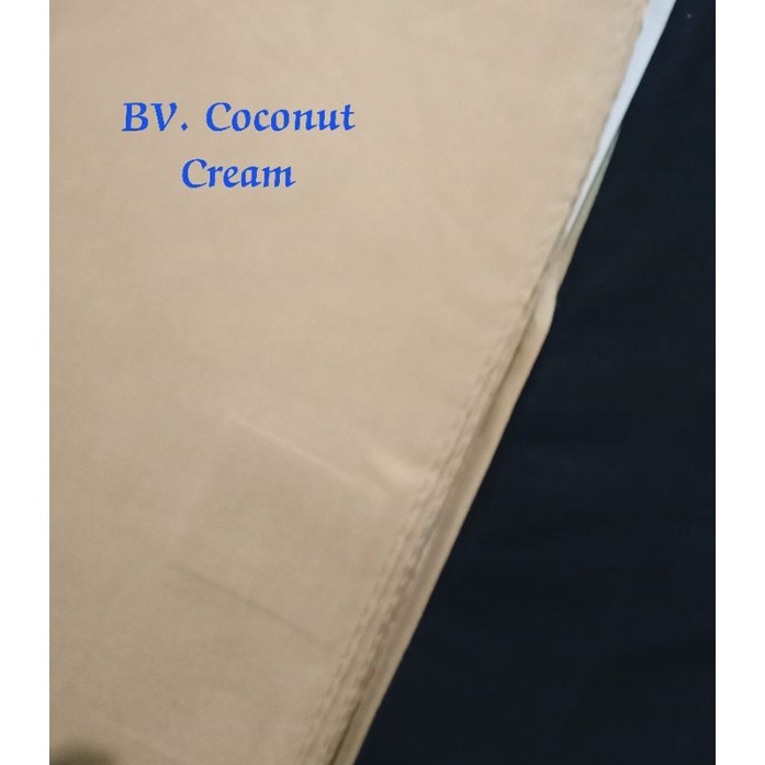 jilbab umama basic voal part 2/segi empat umama basic voal-Coconut Cream
