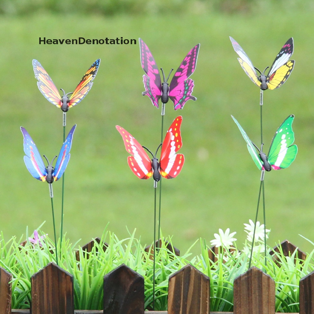 15 Pcs Kupu-Kupu Buatan Untuk Dekorasi Taman