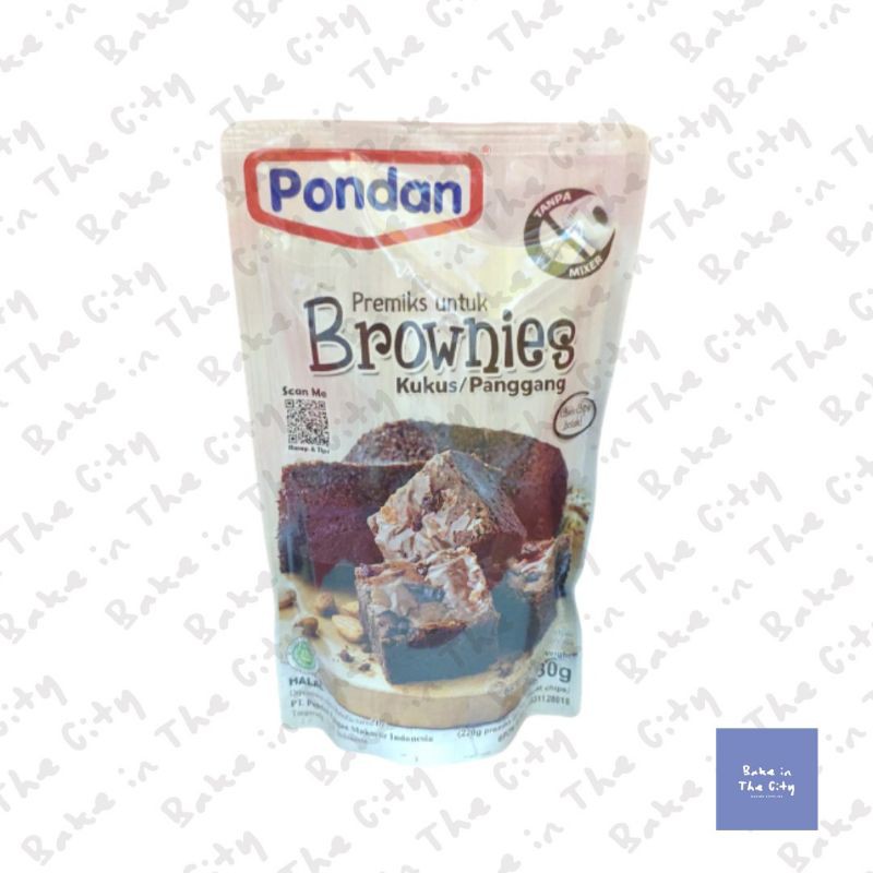 

Premiks Pondan Brownies Kukus/Panggang - Pouch 230gr