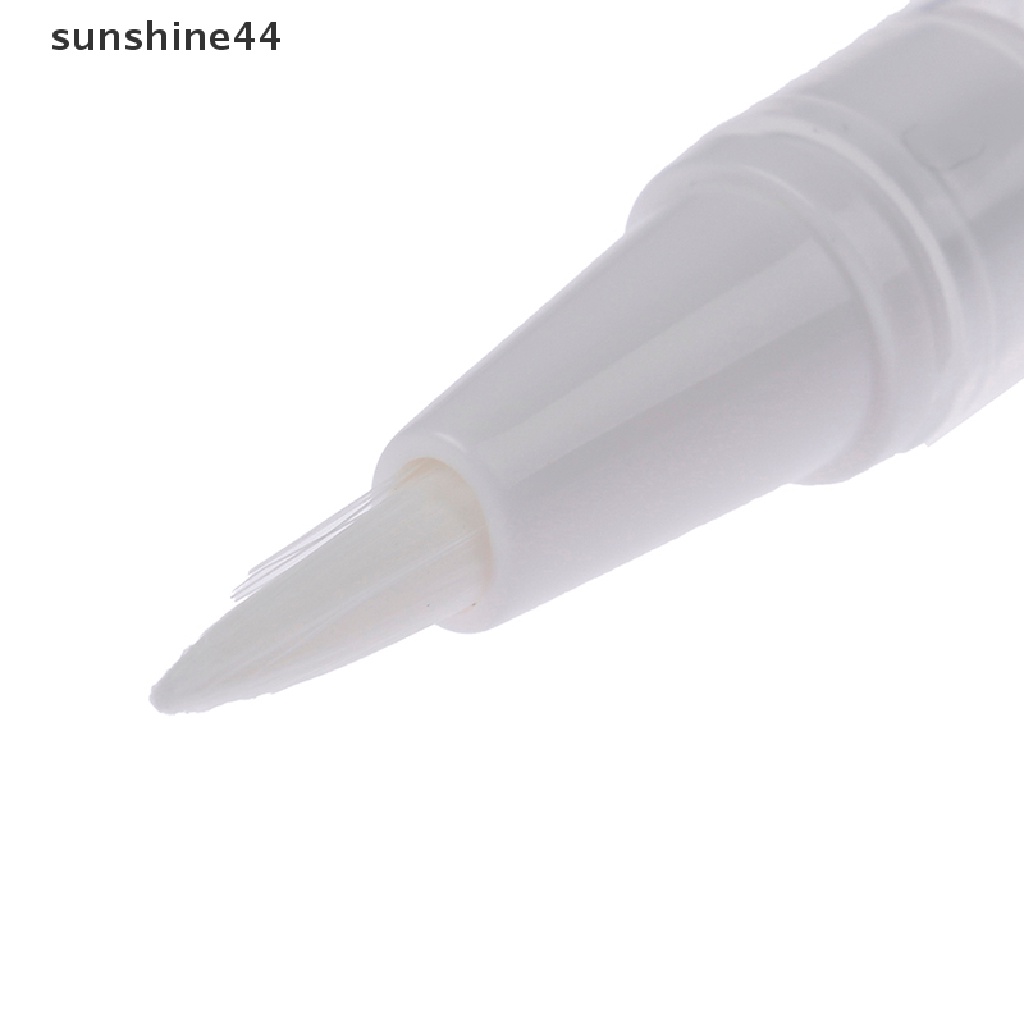 Sunshine 5pcs Pen Putar Kosong 3ml Dengan Brush Untuk Lip Balm / Kosmetik / Makeup / Travel