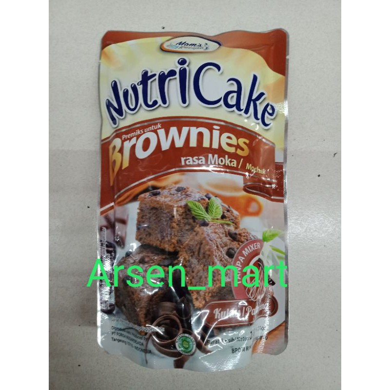 

Nutricake brownies 230gr rasa moka