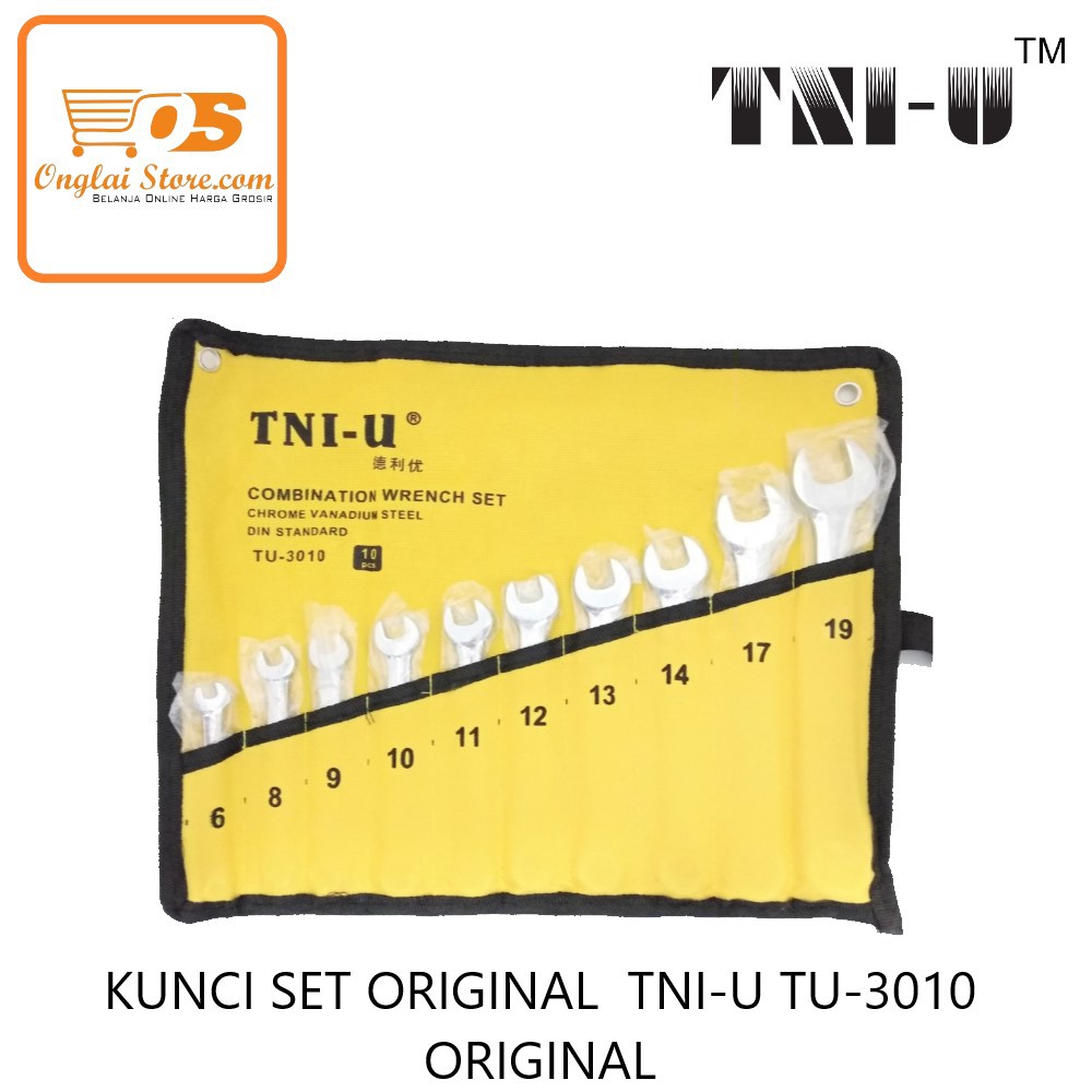 KUNCI SET ORIGINAL  TNI-U TU-3010  ORIGINAL  (HARGA SPESIAL)