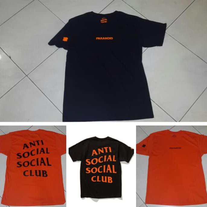 KAOS ANTI SOCIAL SOCIAL CLUB PARANOID (IMPORT) {PRODUK TERBARU}