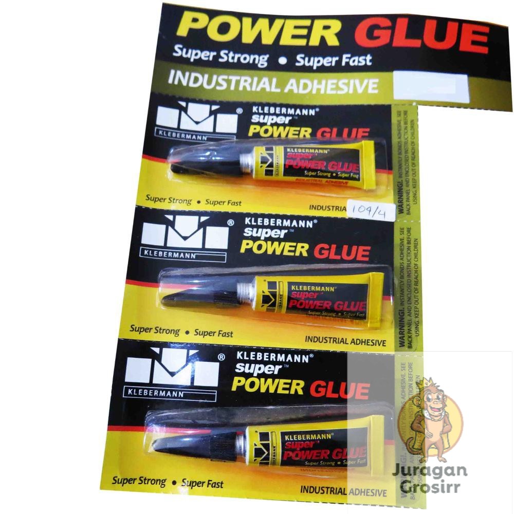 JG - Power Glue  / SUPER GLUE KLEBERMAN / LEM SUPER