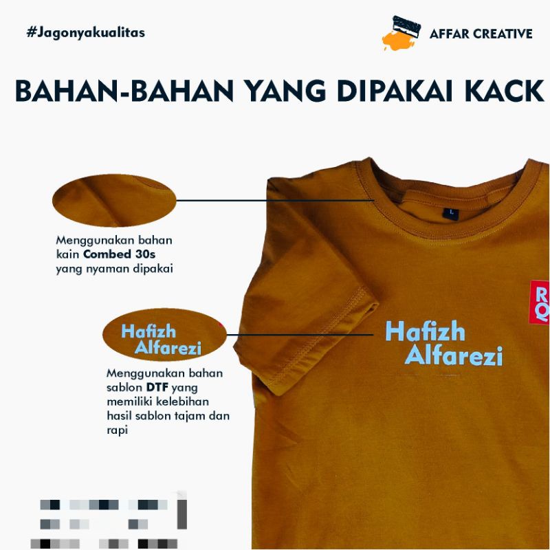 Sablon kaos satuan dtf