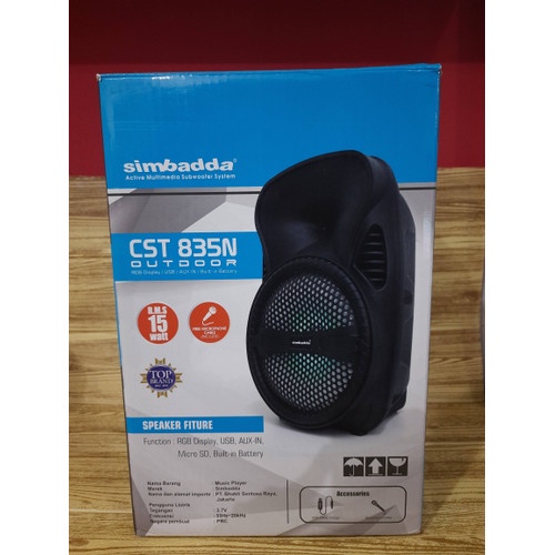 speaker simbadda cst835n bluetooth