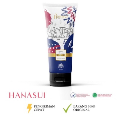 ✨SHASYA✨ HANASUI BODY LOTION PARFUM PARIS SIDNEY TOKYO 180 ML BRIGHTENING SKIN