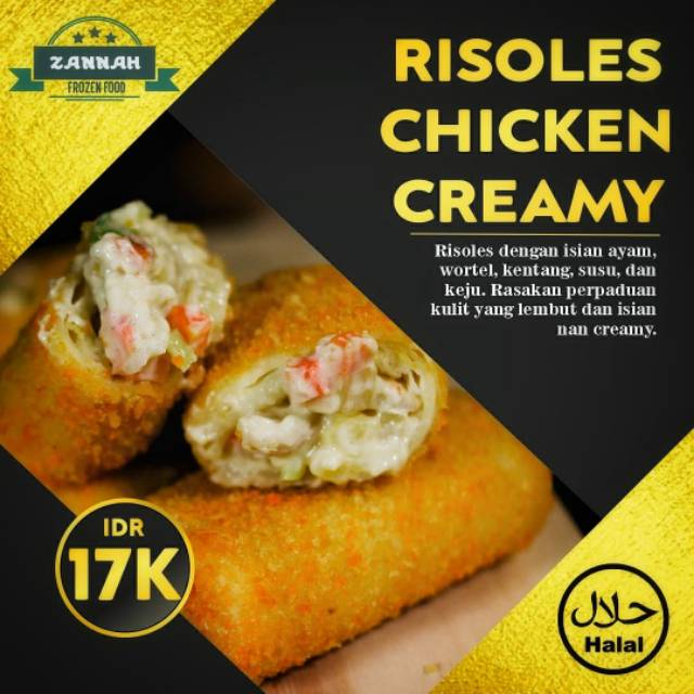 

Risoles Chicken Creamy