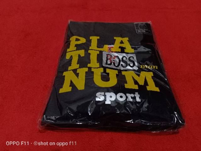 BOOS PLATINUM kaos dalam pria/tanktop pria dewasa