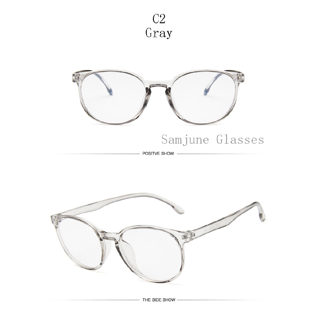 2022 Kacamata Optikal Transparan Dengan Frame Metal Untuk Priawanita
