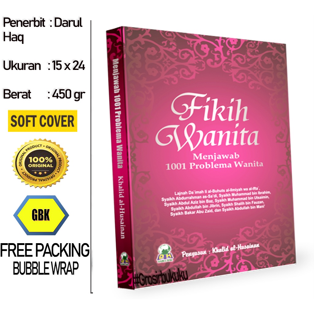 Buku Fikih Wanita Menjawab 1001 Problema Wanita - Darul Haq