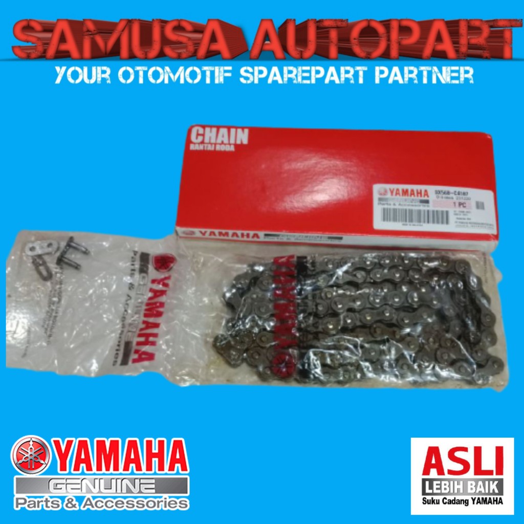 CHAIN ONLY / RANTAI VEGA ZR , JUPITER Z ROBOT / SALIP  ORIGINAL / 9X568-C4107