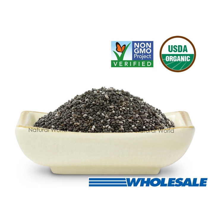 

vf501ge Organic Black Chia Seeds ( Chia Seed Mexico Organik ) 1 Kg Dscscv