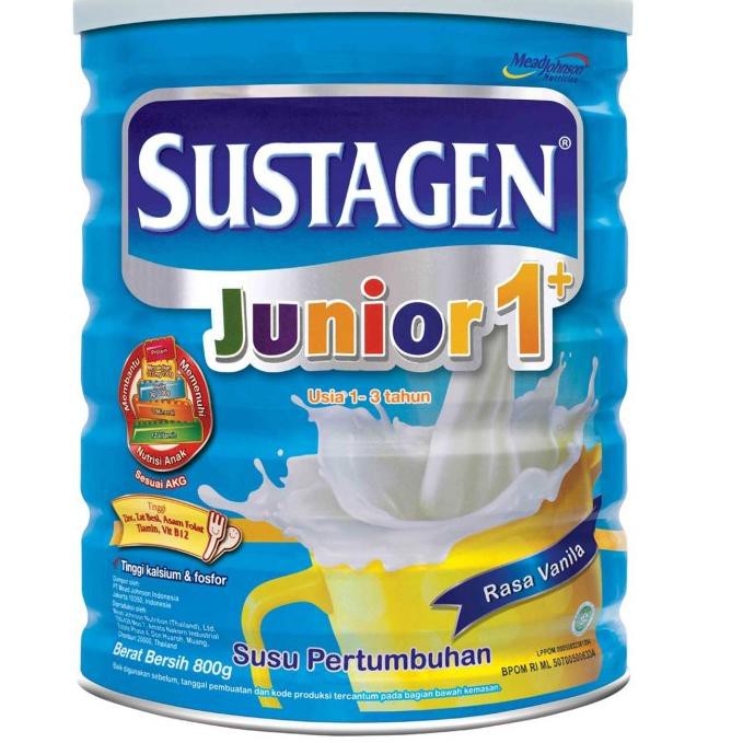 Serbu * Sustagen Junior 1+ 800 Gram rasa Vanila dan Madu LR1.
