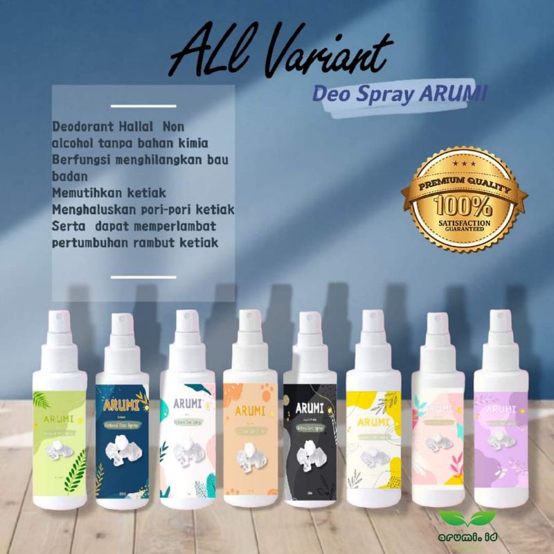 Jual Deodorant Spray Tawas Ml Shopee Indonesia