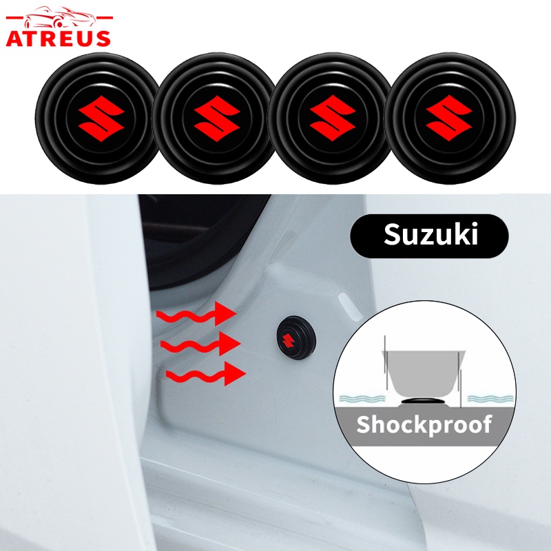 4/8/12 Pcs Bagasi Pad Pintu Shock Stiker Universal Absorber Buffer Bantal Peredam Suara Untuk Suzuki ERTIGA Splash Swift XL7 SX4 Jimy Vitara Katana