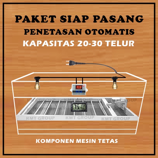 Paket Mesin Tetas Telur Full Otomatis Rak Geser Penetas Telur Otomatis