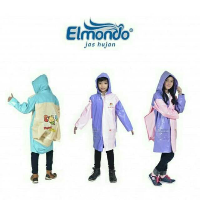 Jas Hujan Anak - Elmondo 604 backpack