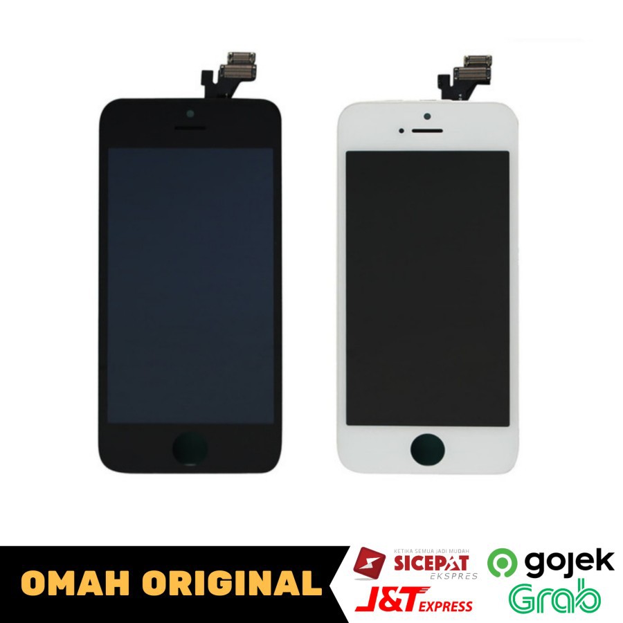 LCD IPHONE 5 5G 5S SE - LCD TOUCHSCREEN IPHONE 5 5G 5S SE ORIGINAL OEM - 5 5G Hitam