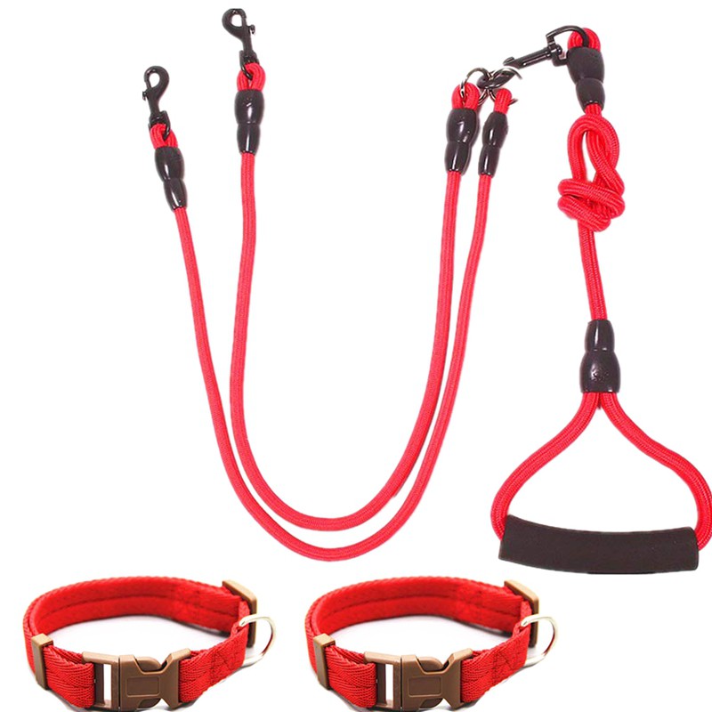 double leash for 2 dogs
