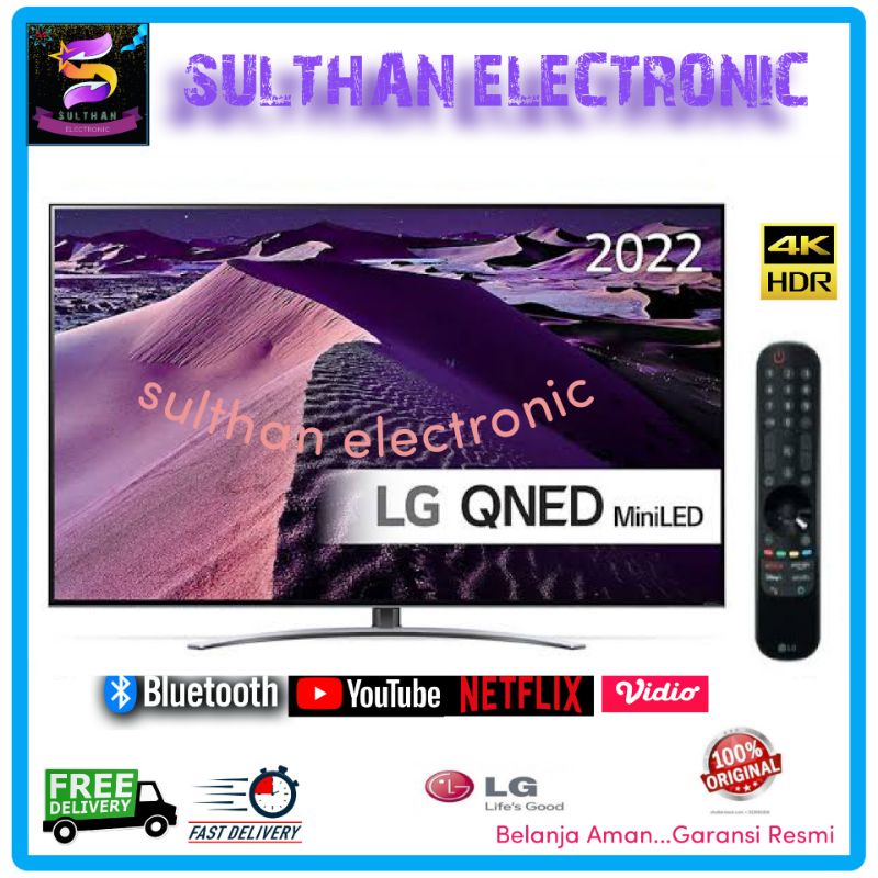LG 86QNED86 SMART TV MINILED 86 INCH UHD 4K THINQ AI DOLBY 86QNED86SQA