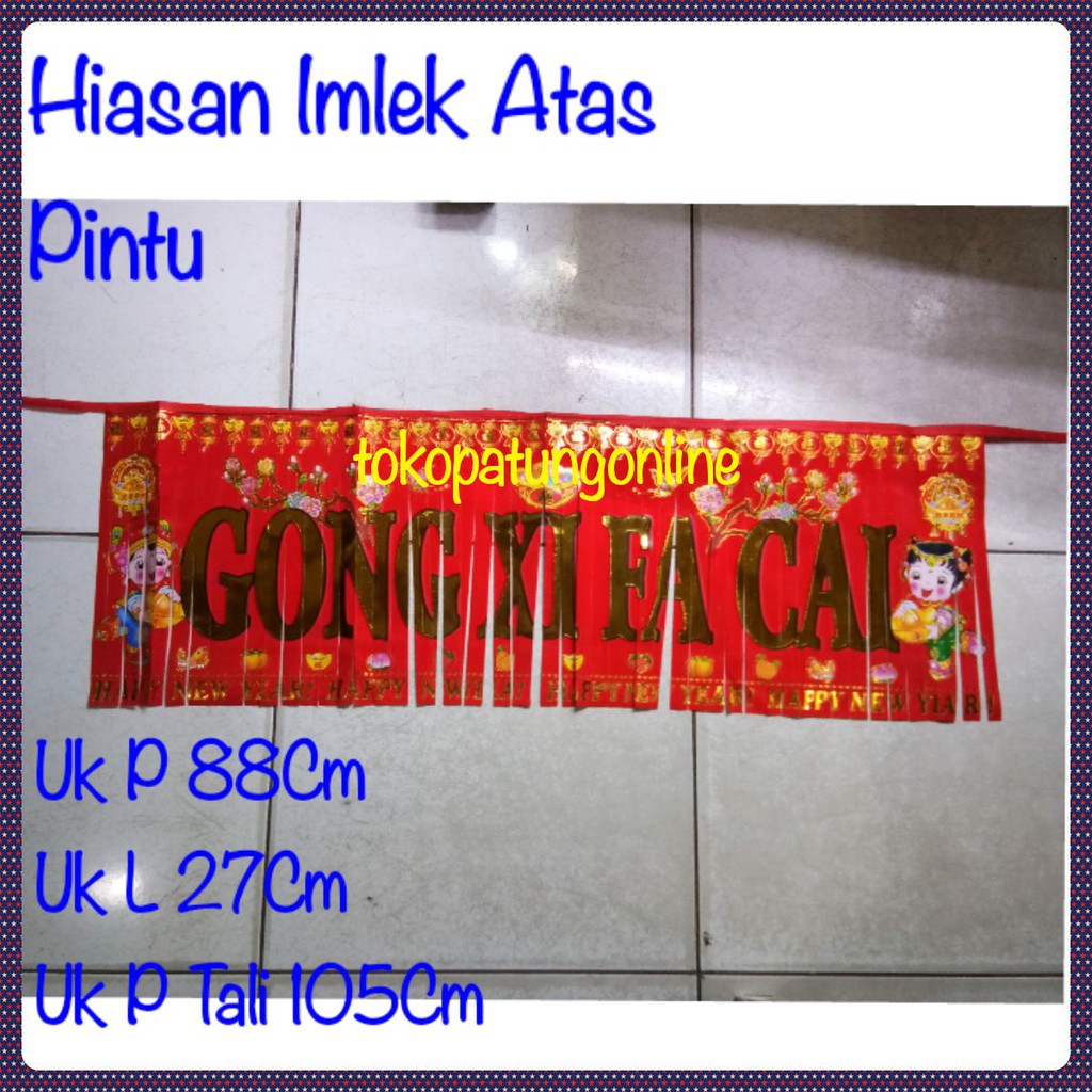 Gantungan Imlek Gong Xi Fa Cai 01