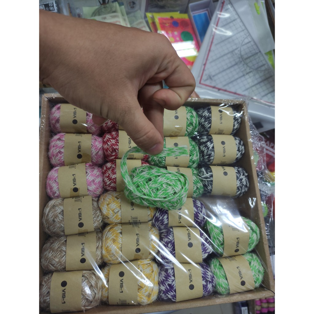 

tali rami warna kepang pipih 10 meter jt 007 satuan