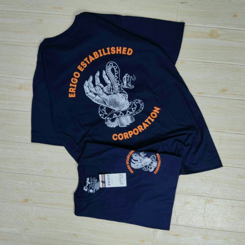 Jual kaos erigo pria / kaos erigo apparel / kaos erogo lwngan pendek