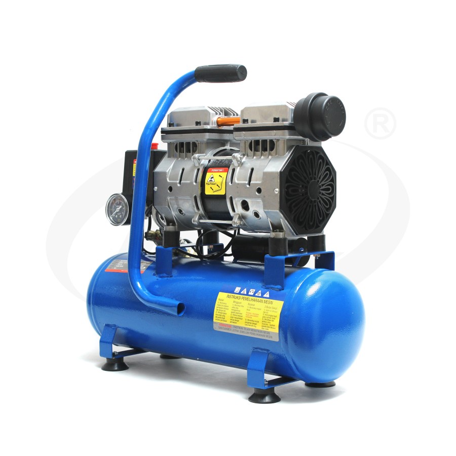 H&amp;L Kompresor Angin Oilless Silent 9L | Air Compressor HnL 9 Liter