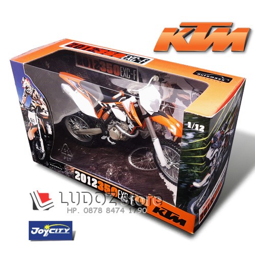 READY Ktm Exc F350 2012 Factory Motorcross Trail Offroad Diecast Motor F 350 BERKUALITAS