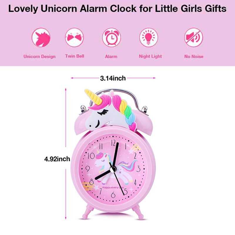 TD-DCB DESIGIFT Jam Weker Alarm Model Classic Unicorn - DS0223