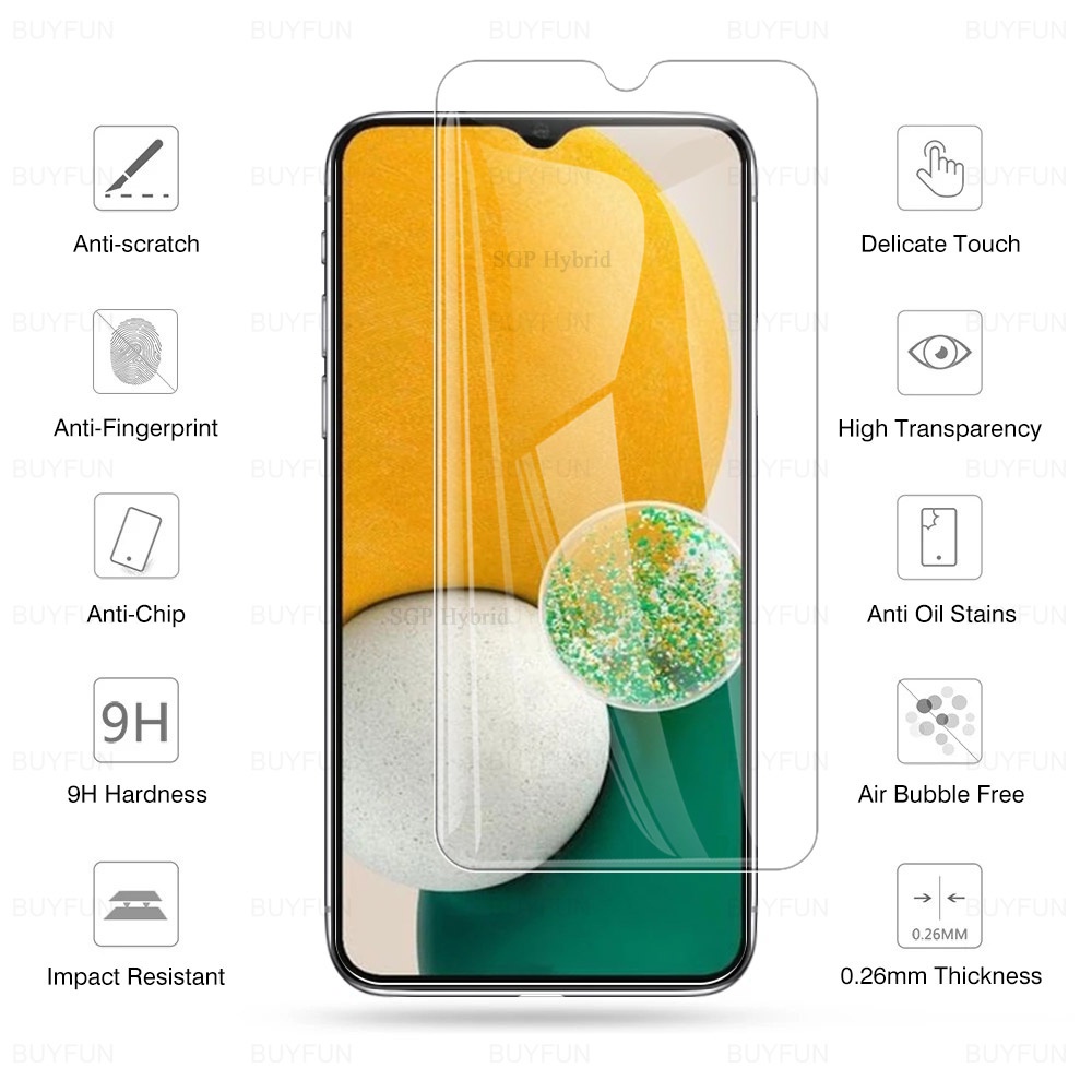 Pelindung Layar Tempered Glass Samsung A05 Samsung A05s Samsung Galaxy A04s / Samsung A13 5G Samsung A04 / A04e Paket 2 in 1