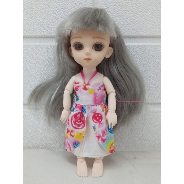 baju gaun boneka bjd doll mini 23cm