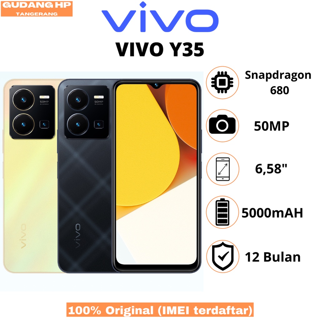 Vivo Y36 | Vivo Y36 5G Garansi Resmi Xiaomi Indonesia