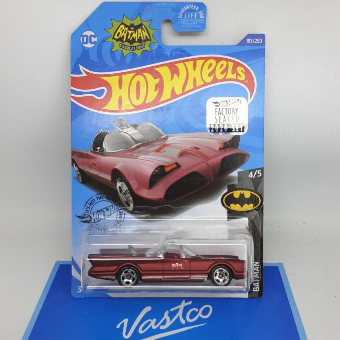 Star Hot Wheels Batman Classic Tv Series Batmobile Hotwheels Kroger Merah Terlaris