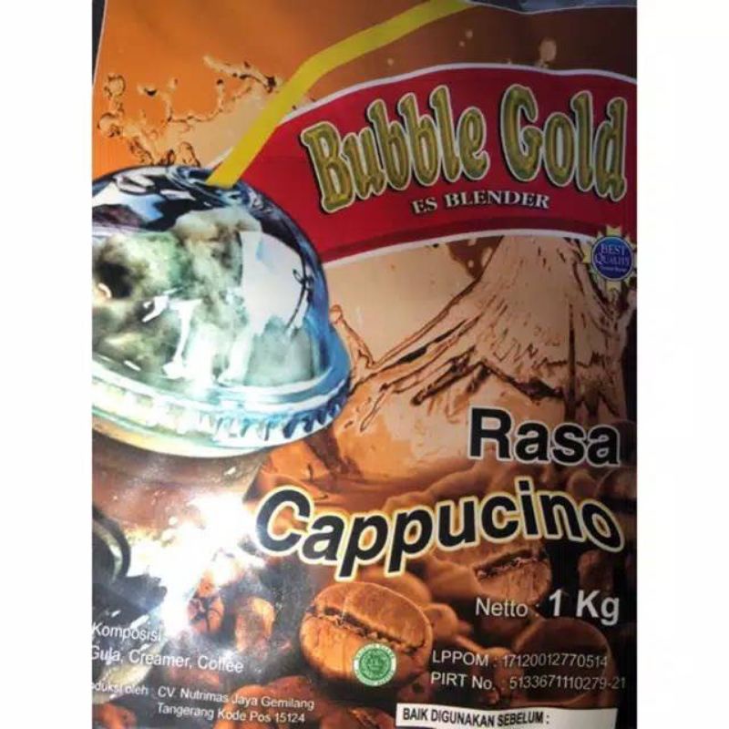 

Bubble Gold Es Blender / Drink Powder 100 Gram