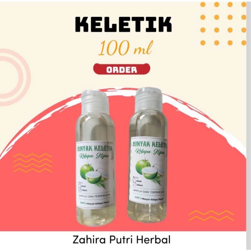 

KELETIK KLETIK KELAPA IJO @ 100 ml